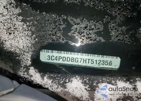 2017 Dodge Journey Sxt из США, поврежденный, VIN 3C4PDDBG7HT512356